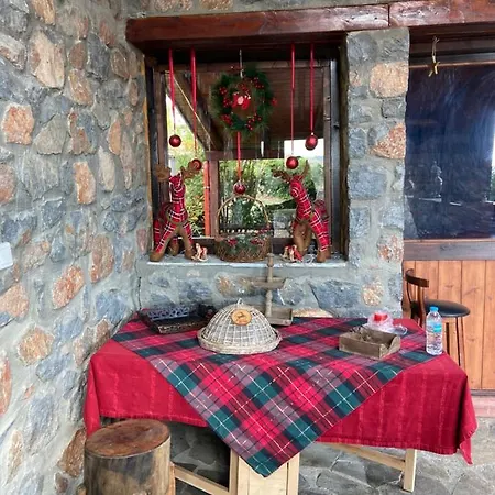 샬레 Blessings στον παλαιό άγιο αθανάσιο με τζάκι, Barbeque, μεγάλη αυλή και υπέροχη θέα 팔라이오스 아기오스 아타나시오스