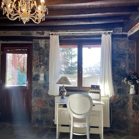 Alpesi faház Blessings στον παλαιό άγιο αθανάσιο με τζάκι, Barbeque, μεγάλη αυλή και υπέροχη θέα *