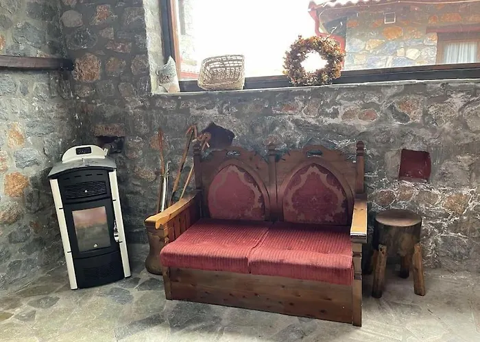 Alpesi faház Blessings στον παλαιό άγιο αθανάσιο με τζάκι, Barbeque, μεγάλη αυλή και υπέροχη θέα *