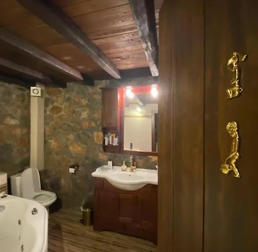 Blessings στον παλαιό άγιο αθανάσιο με τζάκι, Barbeque, μεγάλη αυλή και υπέροχη θέα Alpesi faház