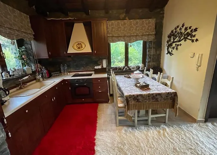 Blessings στον παλαιό άγιο αθανάσιο με τζάκι, Barbeque, μεγάλη αυλή και υπέροχη θέα Alpesi faház Paleósz Ájosz Athanásziosz