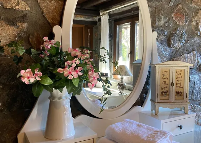 Alpesi faház Blessings στον παλαιό άγιο αθανάσιο με τζάκι, Barbeque, μεγάλη αυλή και υπέροχη θέα